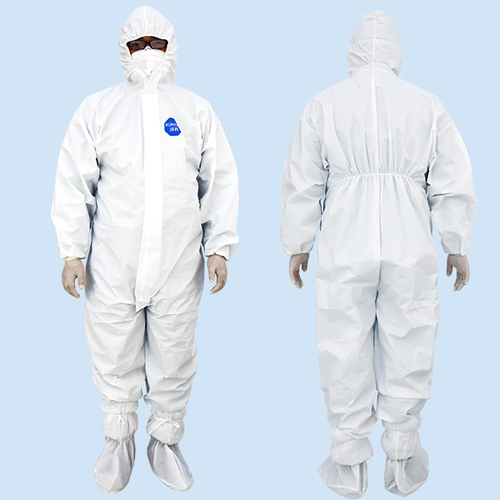 Type 5 protective clothing against solid particles